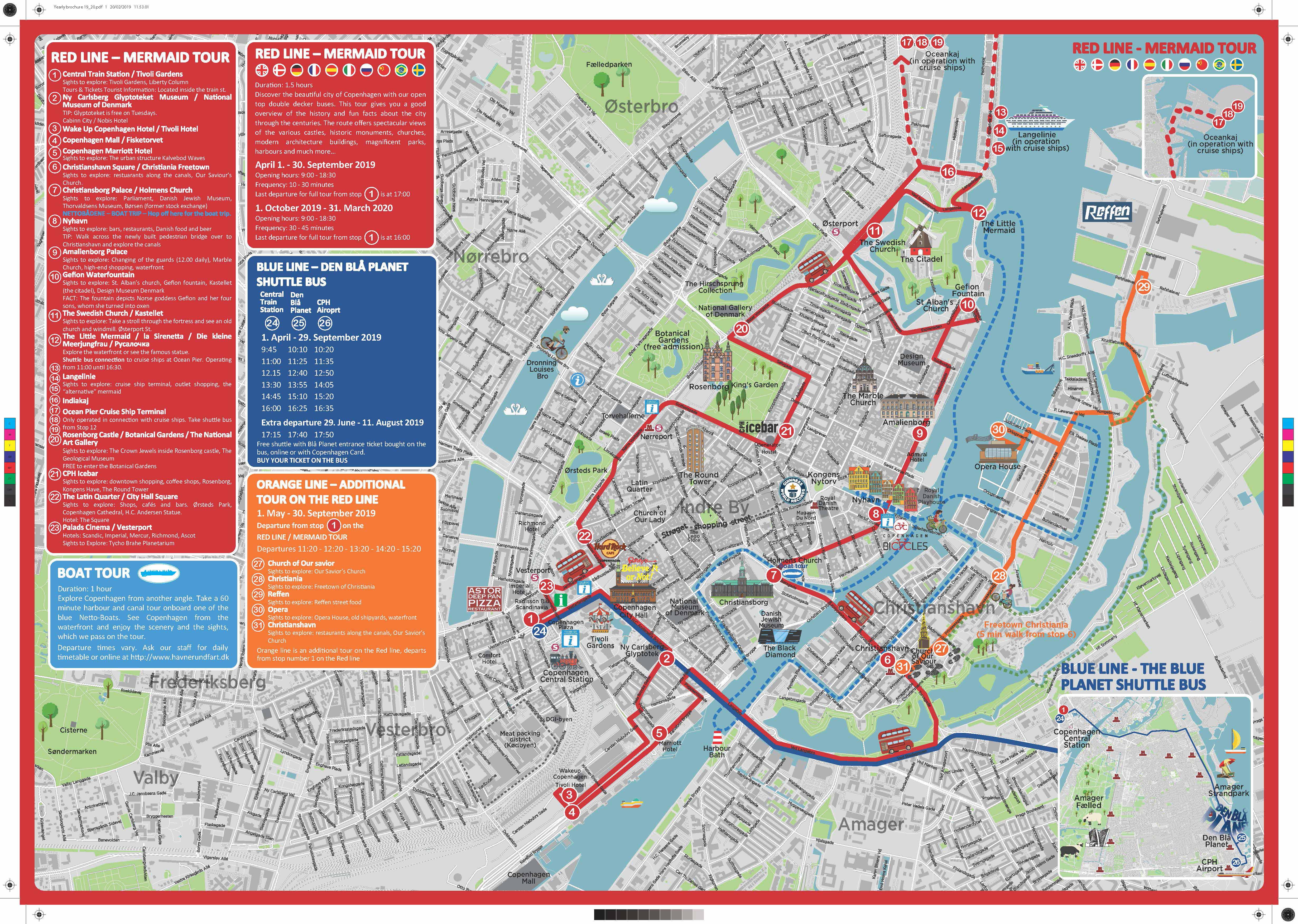 Copenhagen Waterbus Map | Images and Photos finder
