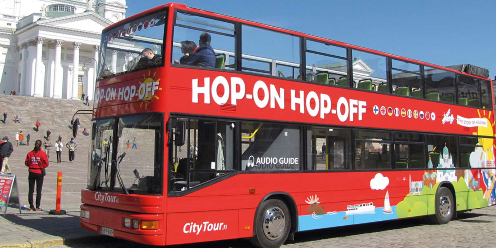 The Hop-on Hop-off Bus in Helsinki | Redsightseeing