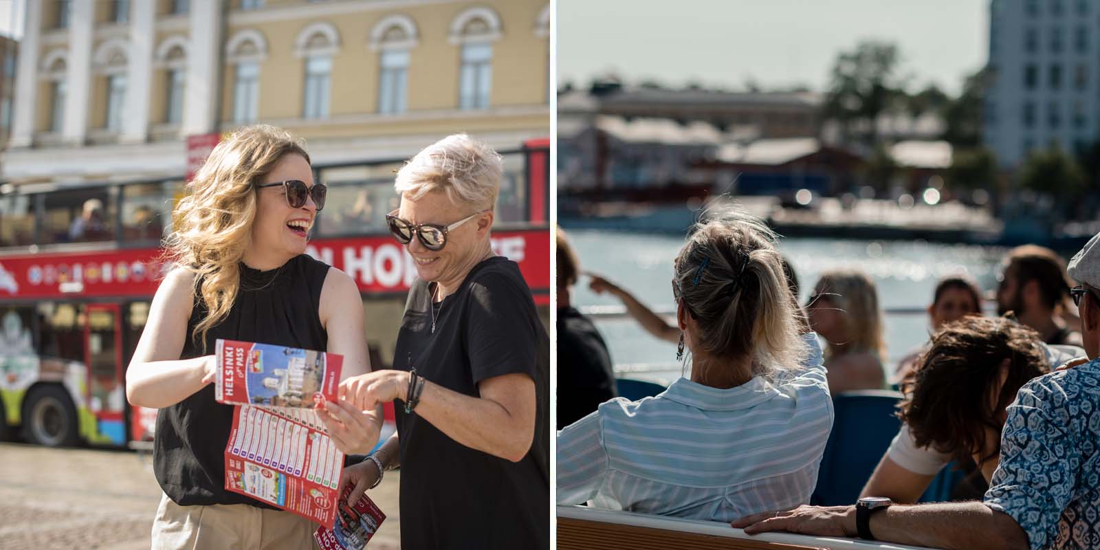 Go sightseeing in Helsinki by bus and boat