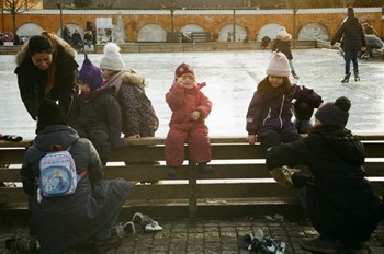 Ice rink at Frederiksberg Runddel