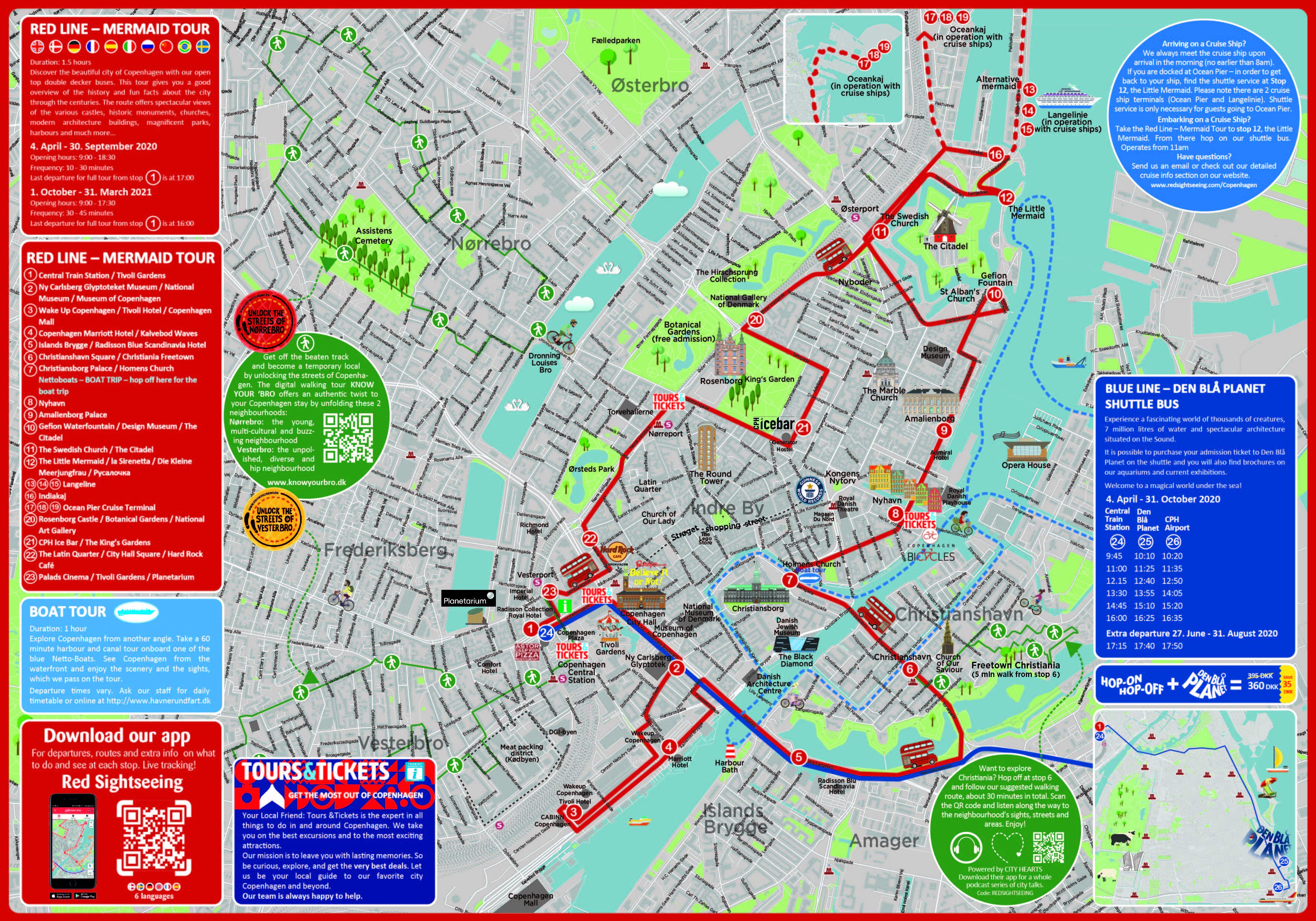 Under ~ Tak Jeg vil have Copenhagen Hop-on Hop-off bus | Redsightseeing