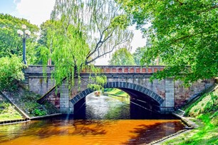 Bridge in Bastejkalna park
