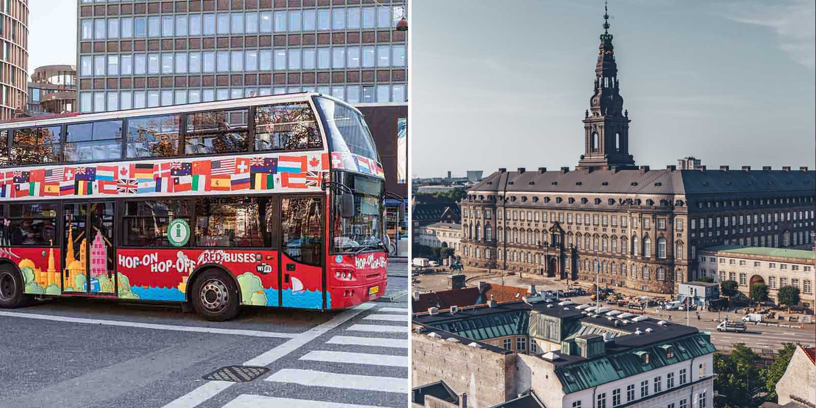 Copenhagen Bus Christiansborg Palace