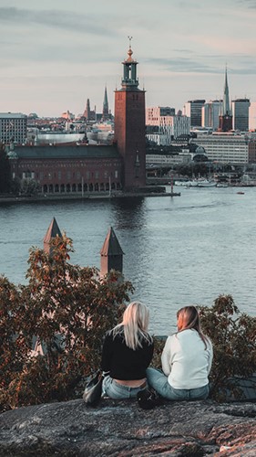 View from Skinnarviksberget