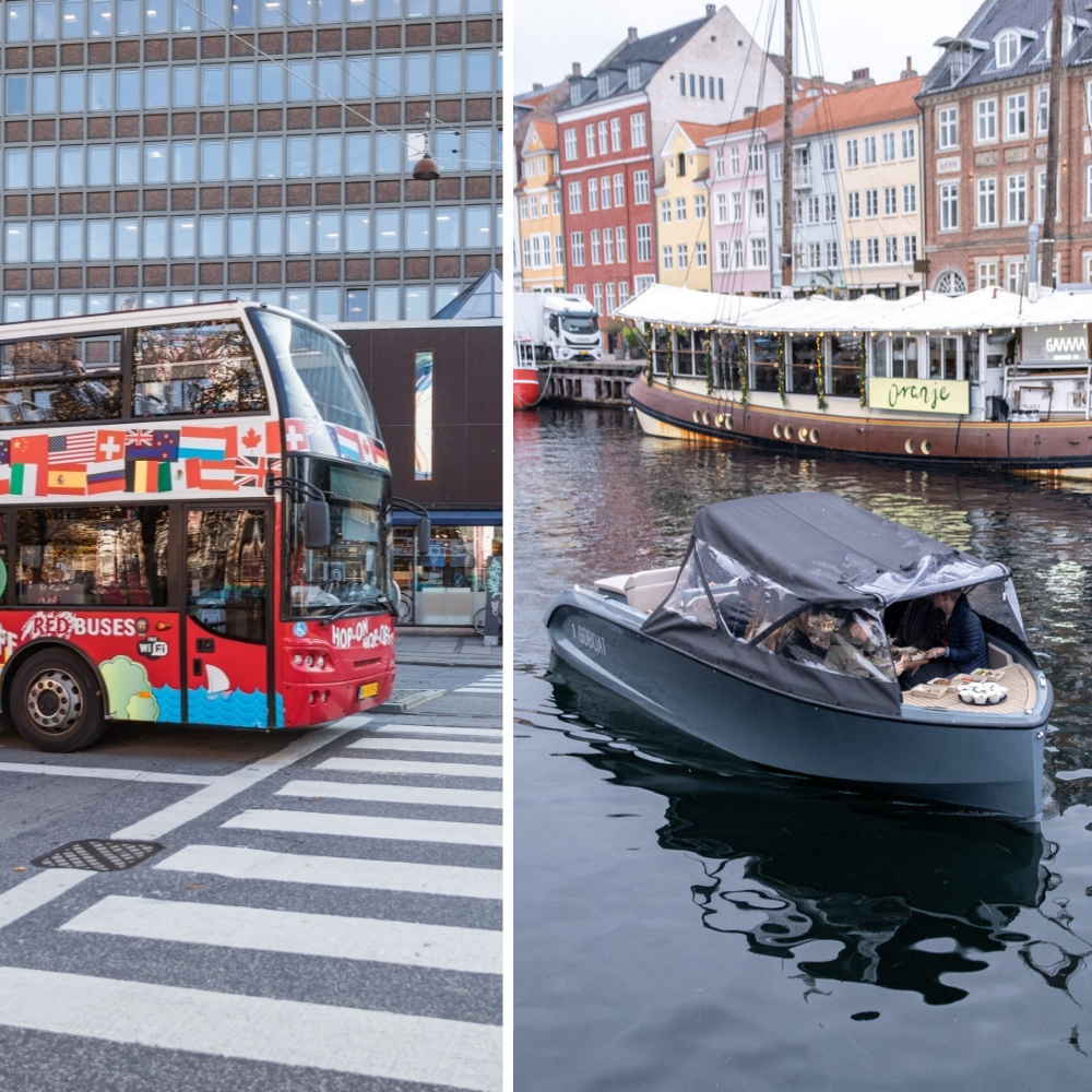 Goboat Harbour Tour + Hop On Hop Off Bus 24H Copenhagen