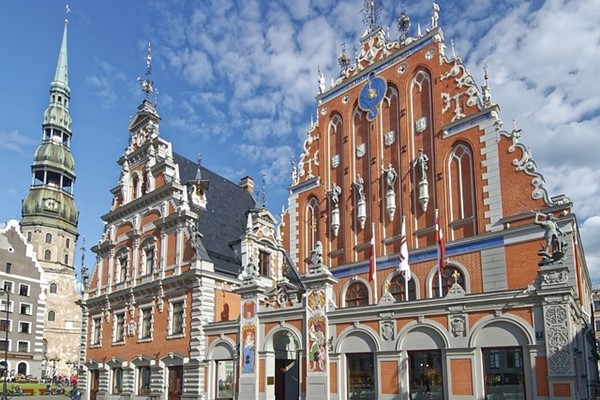 House Of The Blackheads In Riga